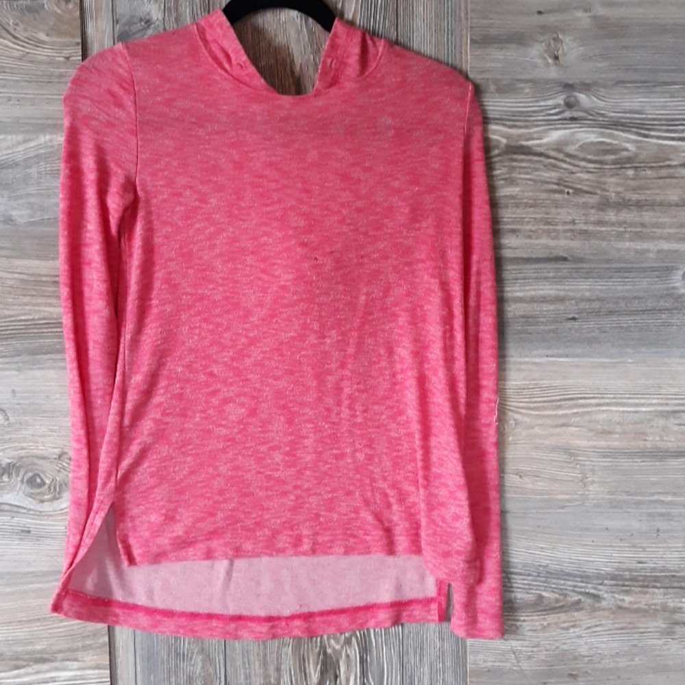 Long sleeve shirt with hood